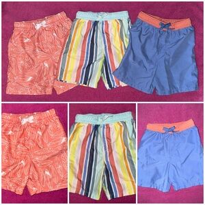 Colorful Boys' Swim Shorts Set